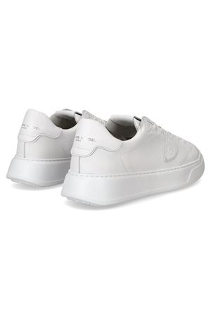 Sneaker Temple in vitello bianco PHILIPPE MODEL | BTLUV001.